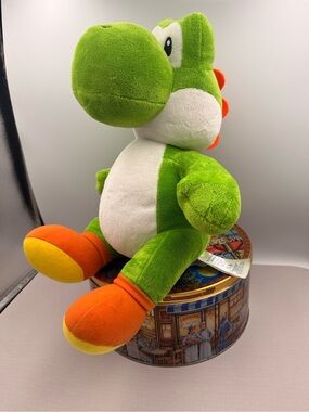 Build-A-Bear Green and White Yoshi Plush